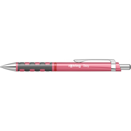 Rotring Stylo  bille rtractable Tikky, rose