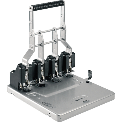 Rexel Perforateur  4 trous HD4150, noir / argent