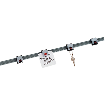MAUL Rail pour clips  rouleau, longueur: 1.000mm, gris