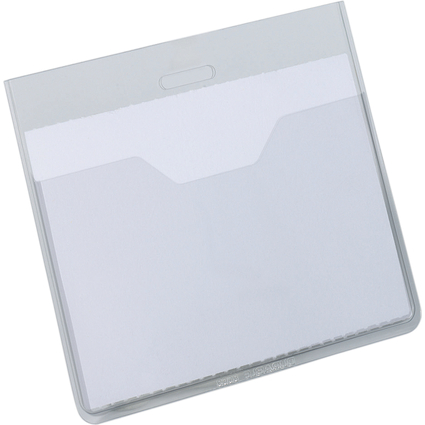 DURABLE Badge, ouvert en haut, sans clip