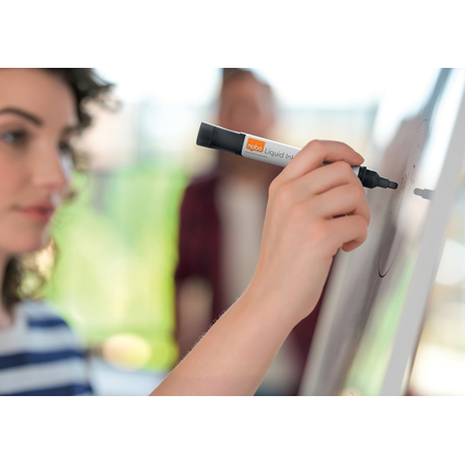 nobo Marqueur pour tableaux blancs Liquid Ink, pointe ogive