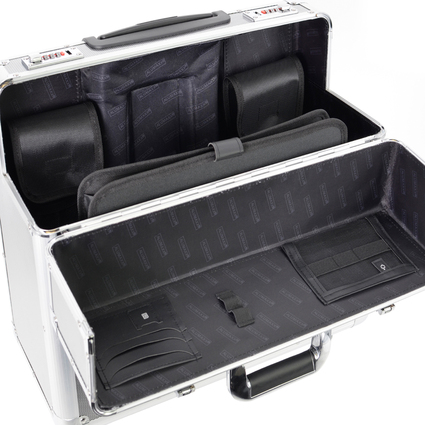 ALUMAXX Valise pour pilotes "CARBON", aluminium