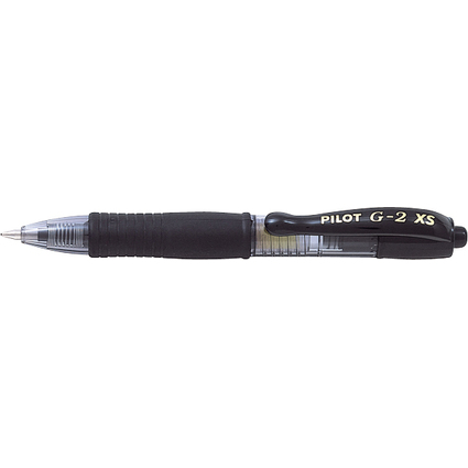 PILOT Stylo roller  encre gel G2 XS7 PIXIE, noir