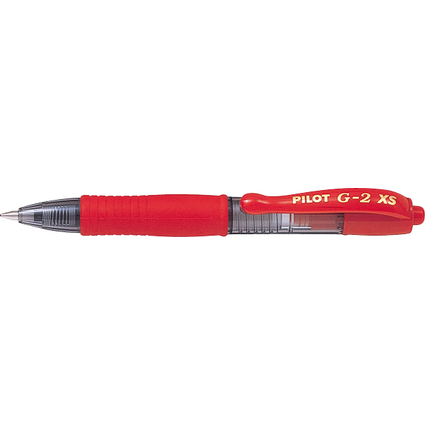 PILOT Stylo roller  encre gel G2 XS7 PIXIE, rouge