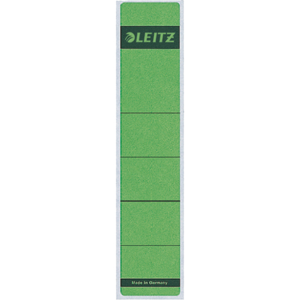 LEITZ Etiquette pour dos de classeur, 39 x 192 mm, vert