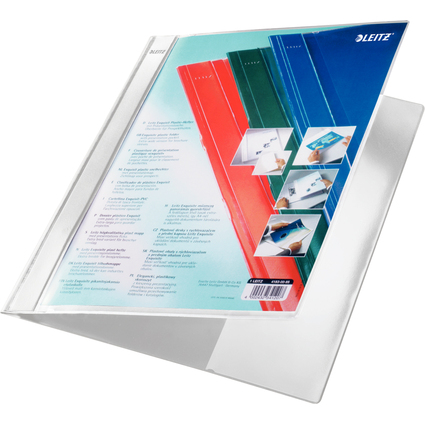 LEITZ chemise  lamelle Exquisit  pochette de prsenttation
