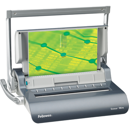 Fellowes perforelieur  anneaux mtallique Quasar Wire,