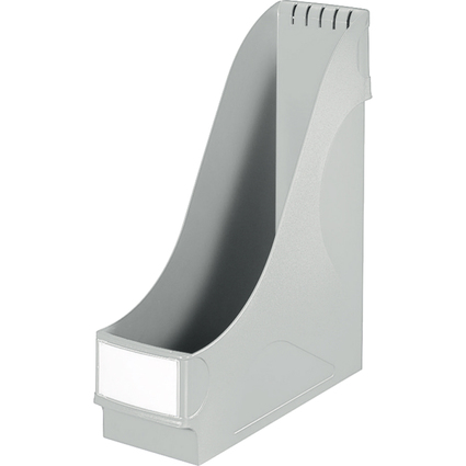 LEITZ porte-revues extra large,format A4,en polystyrne,gris