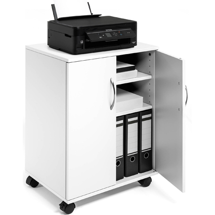 DURABLE Desserte de bureau "74/53", ferm, 3 compartiments