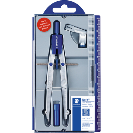STAEDTLER Compas scolaire Noris 550 01,longueur: 156 mm