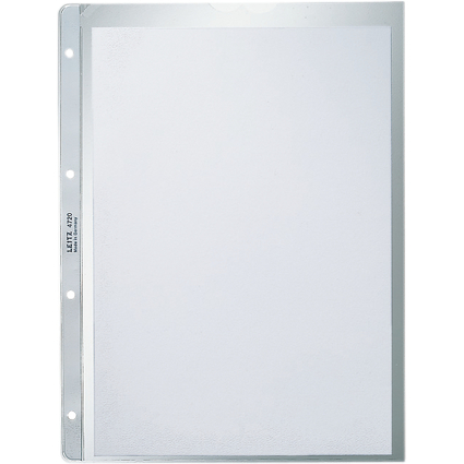 LEITZ Pochette perfore extra solide, format A4, PP, 0,13 mm