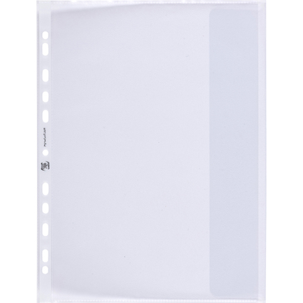 Oxford pochettes XXL, format A4, PP, 0,09 mm, chagrine