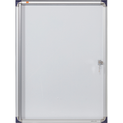 nobo Vitrine, extra plat, fond mtal, 4 x format A4