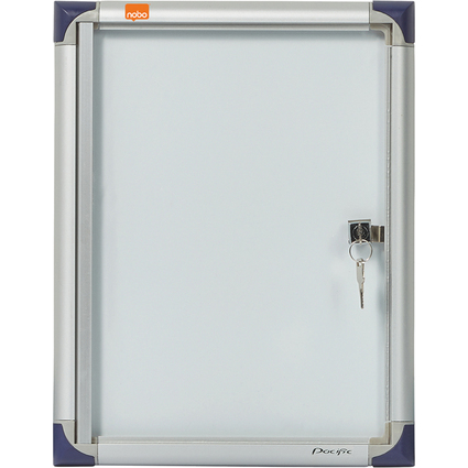 nobo Vitrine, extra plat, fond mtal, 1 x format A4