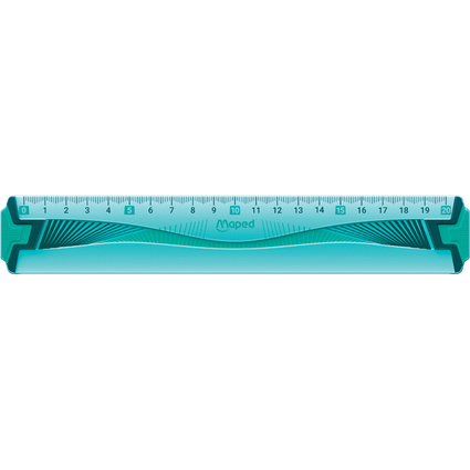 Maped Rgle plate Flex, 200 mm, en plastique, incassable