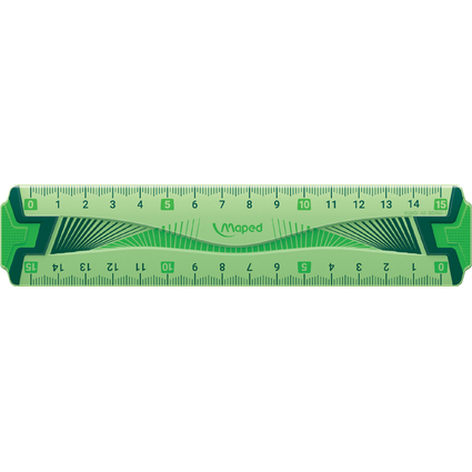 Maped Rgle plate Flex, 150 mm, en plastique, incassable
