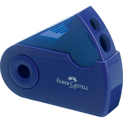 FABER-CASTELL Taille-crayon double avec tui de protection
