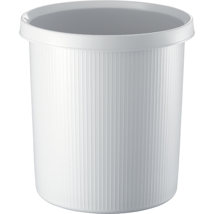 helit Corbeille  papier "the german line", 18 litres, gris