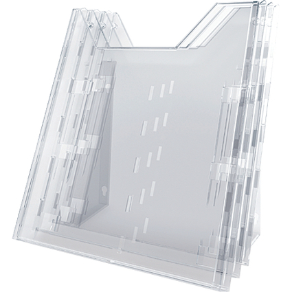 DURABLE Porte-brochures COMBIBOXX A4 set L, transparent