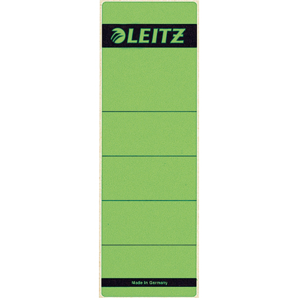 LEITZ Etiquette pour dos de classeur, 61 x 192 mm, vert