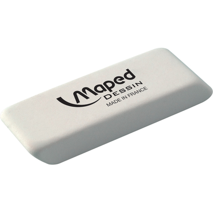 Maped Gomme en caoutchouc Dessin, moyen, blanc