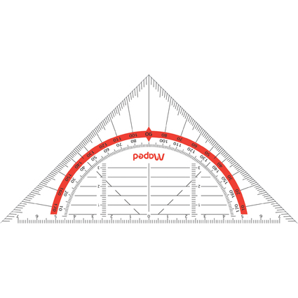 Maped Equerre gomtrique Geo-Flex, hypotnuse: 160 mm