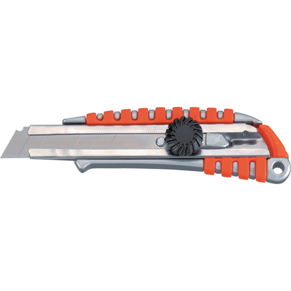 MAUL Cutter "Profi Plus", 18 mm, manche caoutchouc