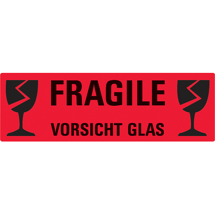 AVERY Zweckform tiquette de signalisation "Vorsicht Glas",