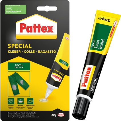 Pattex Colle spciale TEXTIL, tube de 20 g