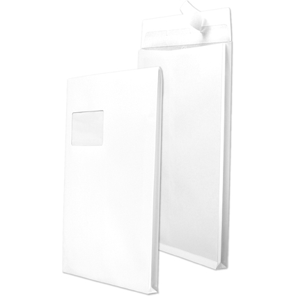 MAILmedia Pochettes  soufflets avec bande auto-adhsive, C4