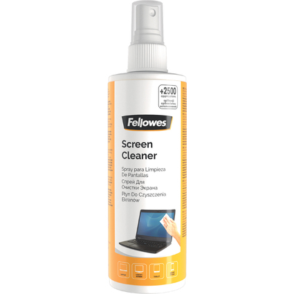 Fellowes Spray de nettoyage d'cran, contenu: 250 ml