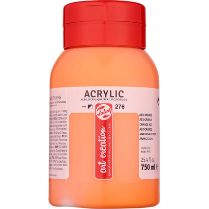 ROYAL TALENS Acrylique ArtCreation, 750 ml, orange azo