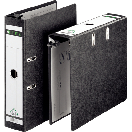 LEITZ classeurs suspendus, 180dgrs, format A4, 80 mm, noir