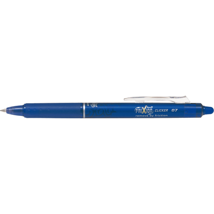 PILOT Stylo roller FRIXION BALL CLICKER 07, bleu