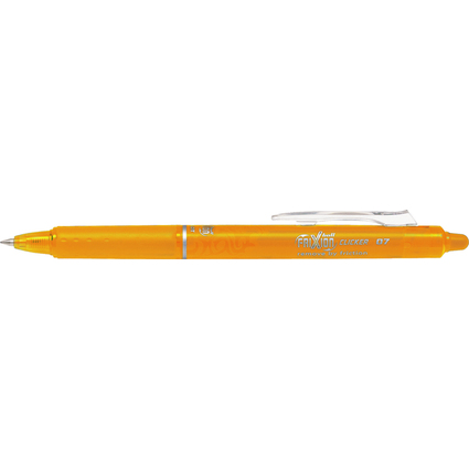 PILOT Stylo roller FRIXION BALL CLICKER 07, abricot