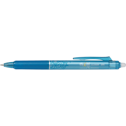 PILOT Stylo roller FRIXION BALL CLICKER 05, turquoise