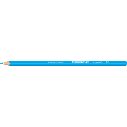 STAEDTLER Crayon de couleur ergosoft, bleu clair