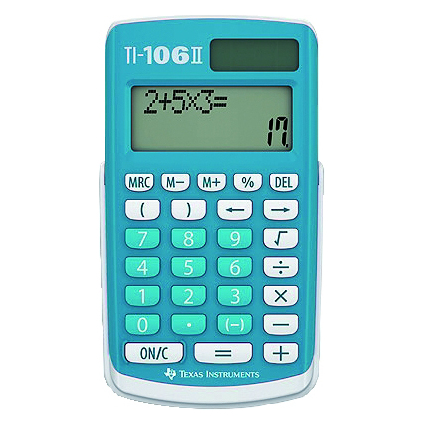 TEXAS INSTRUMENTS Calculatrice de poche TI-106 II