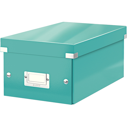 LEITZ Bote de rangement pour DVD Click & Store, menthe