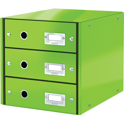 LEITZ Bloc de classement Click & Store WOW, vert