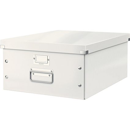 LEITZ Bote de rangement Click & Store WOW, A3, blanc