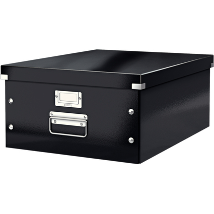 LEITZ Boîte de rangement Click & Store WOW, A3, noir