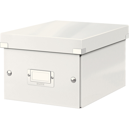 LEITZ Bote de rangement Click & Store WOW, A5, blanc