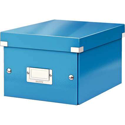 LEITZ Bote de rangement Click & Store WOW, A5, bleu