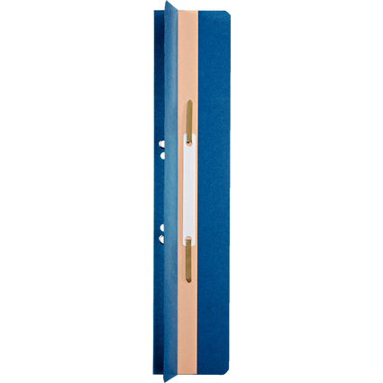 LEITZ Fixe-documents, 65 x 305 mm, carton manille, bleu