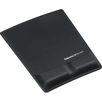 Fellowes Repose-poignet Health-V, recouvert de Lycra, noir