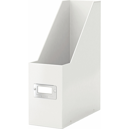 LEITZ Porte-revues Click & Store, A4, carton, blanc