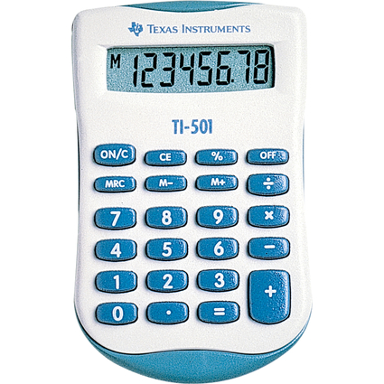TEXAS INSTRUMENTS calculatrice TI-501, battrie