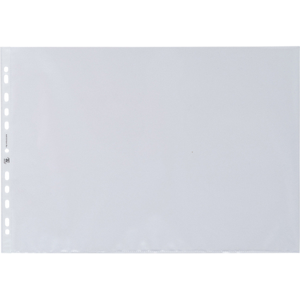Oxford Pochette perfore, format A3 paysage, PP, 0,09 mm