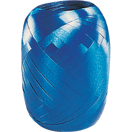SUSY CARD Bolduc en pelote, lisse, 5 mm x 20 m, bleu fonc